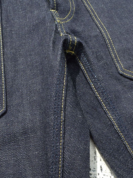 Fall Leaf R Sprayer Pants　(14oz Denim)