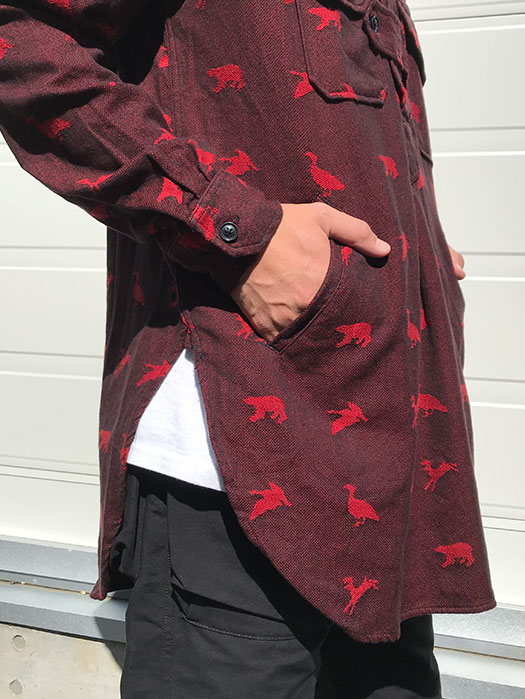 Bird Shooter Shirt (Game Animal Jacquard)