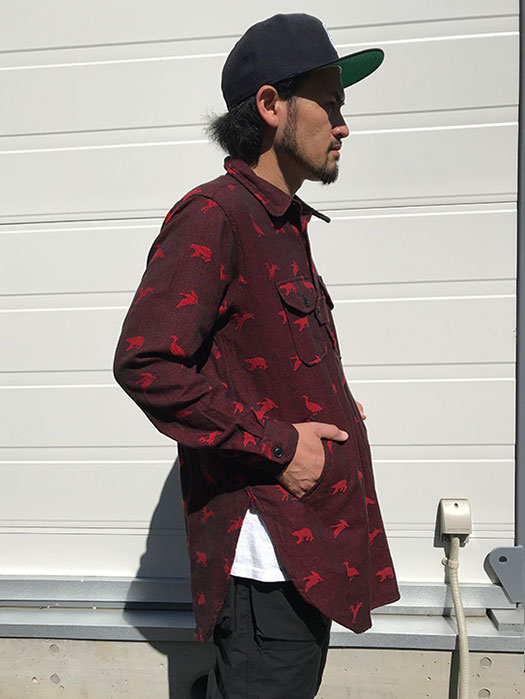 Bird Shooter Shirt (Game Animal Jacquard)