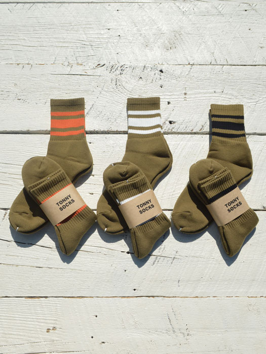 【TONNY SOCKS】 Skater Socks