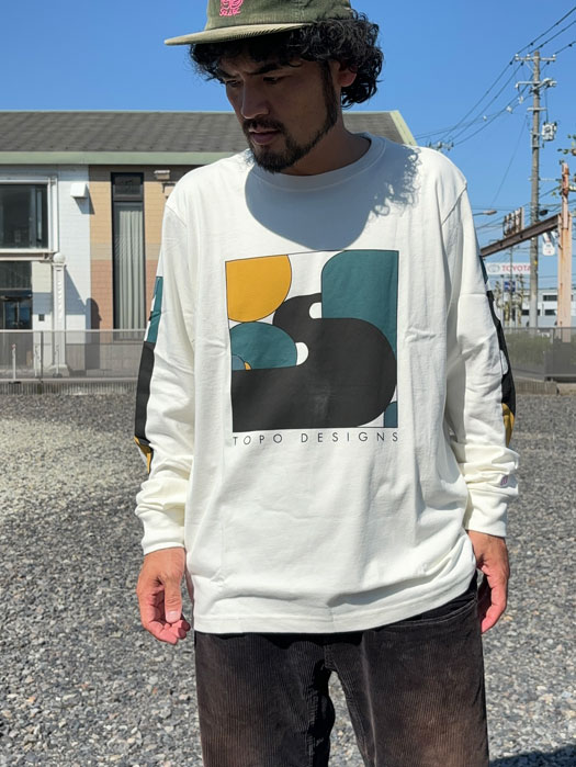 TOPOSCAPE TEE L/S