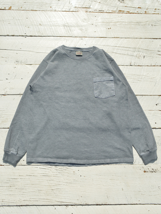 L/S POCKET TEE (PIGMENT)