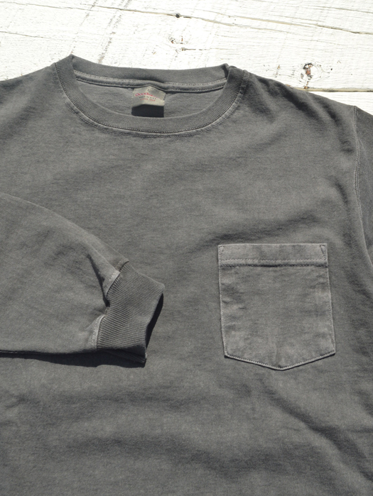 L/S POCKET TEE (PIGMENT)　