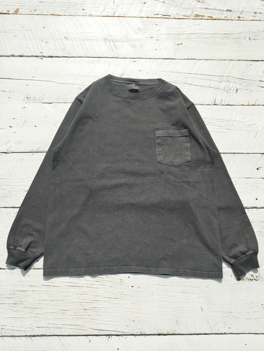 L/S POCKET TEE (PIGMENT)