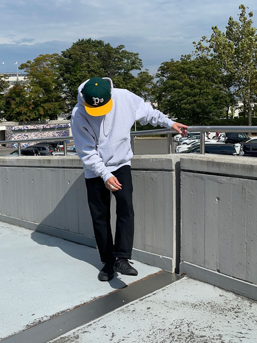 【CAMBER】 Pullover Hooded Cross Knit