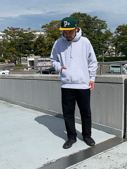 【CAMBER】 Pullover Hooded Cross Knit