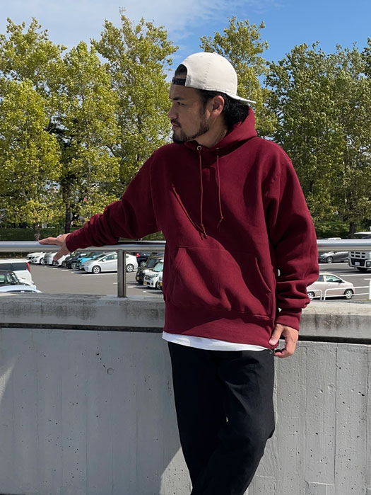 【CAMBER】 Pullover Hooded Cross Knit