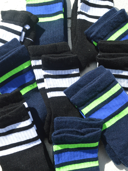 【WILDERNESS WEAR】 Half Beast Line Socks