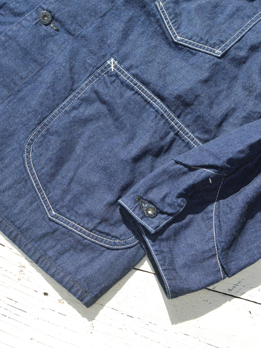 POST 46-W (8oz.Denim×Stripe Shirting)