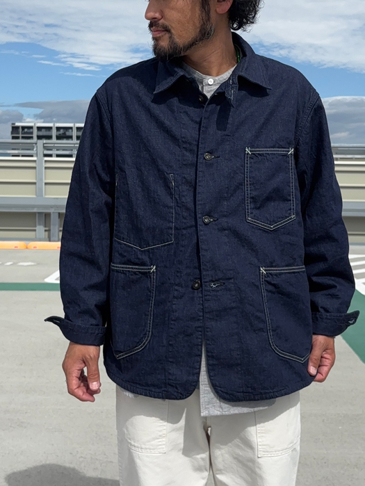 POST 46-W (8oz.Denim×Stripe Shirting)