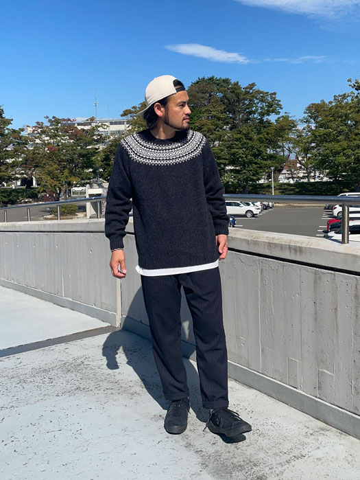 NORDIC CREW SWEATER (NR別注)