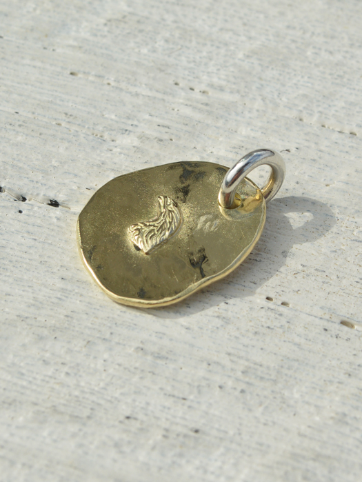 EFNL-0038　18K GOLD EAGLE HEAD PENDANT (S)