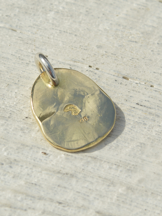 EFNL-0038　18K GOLD EAGLE HEAD PENDANT (S)