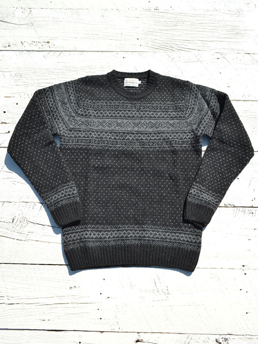 Jacquard Shetland Sweater (2 Tone)