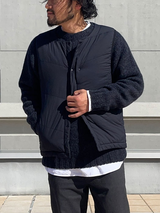 Crew Neck Saddle Shetland (Heavy Weight)