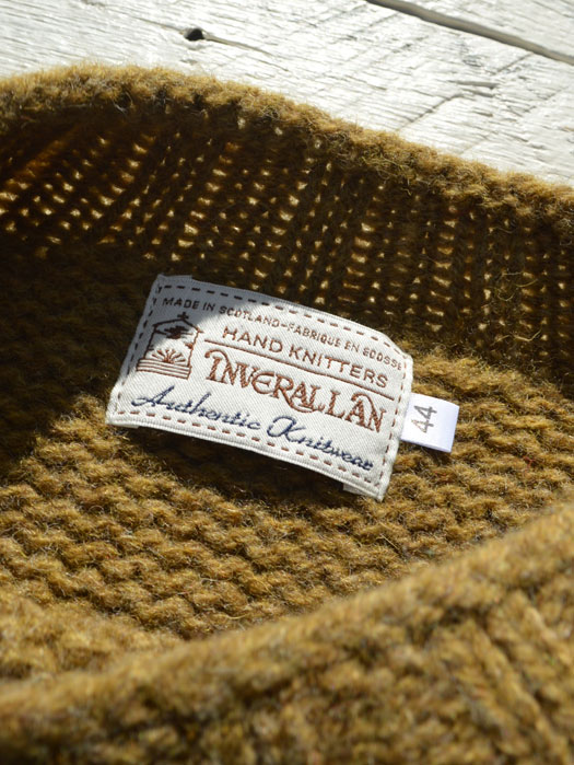 Crew Neck Saddle Shetland (Heavy Weight)