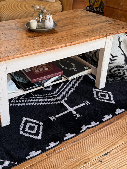 Knitting Large Mat with Fringe