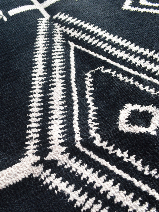 Knitting Large Mat with Fringe