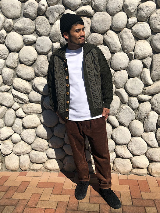 NR別注 3A Cardigan (2Tone) (Size 38.40.42.44)