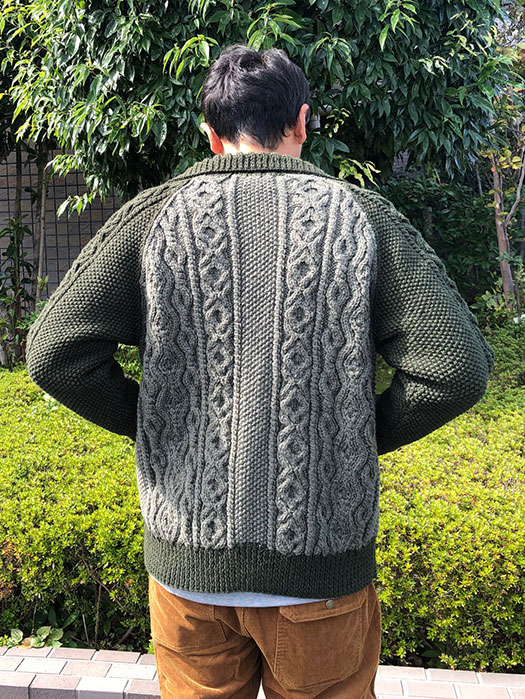 NR別注 3A Cardigan (2Tone) (Size 38.40.42.44)