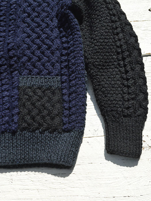 NR別注 4A Golfer Cardigan (Crazy Pattern) (Size 38.40.42.44)