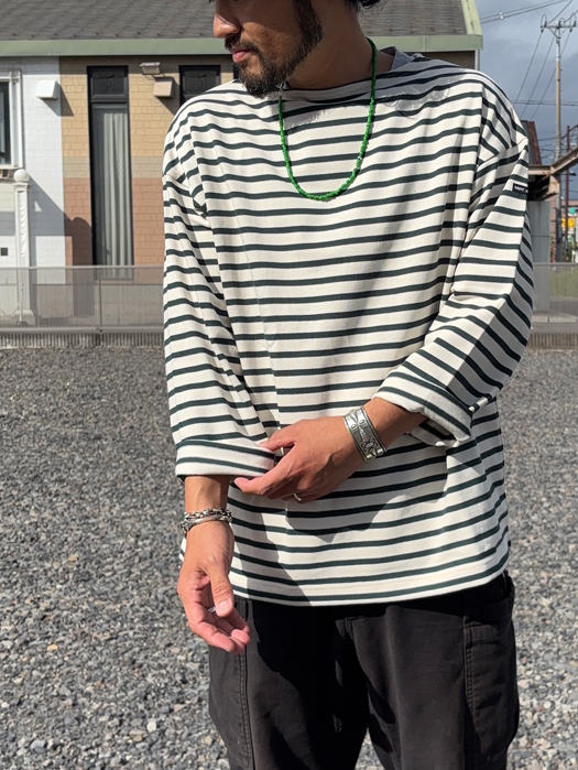 OUESSANT LOOSE　(ナチュラル×グリーン)