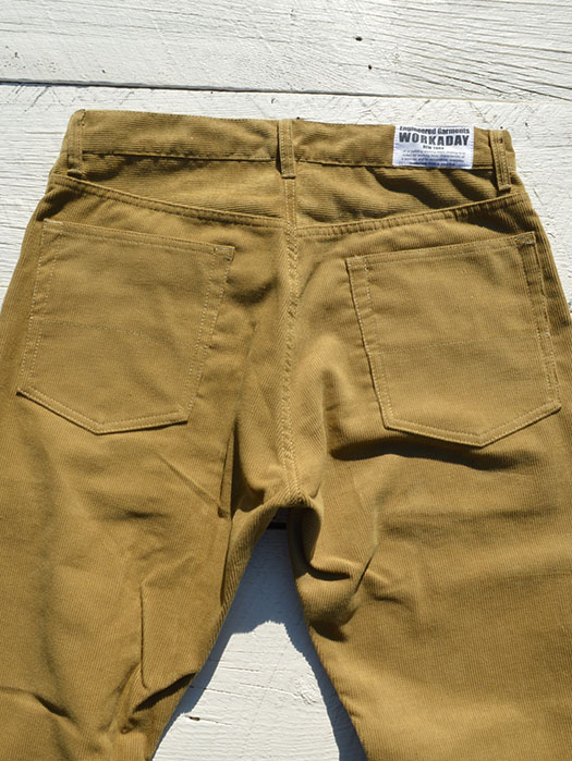 【Engineered Garments Workaday】　Workaday Jean　(Cords)