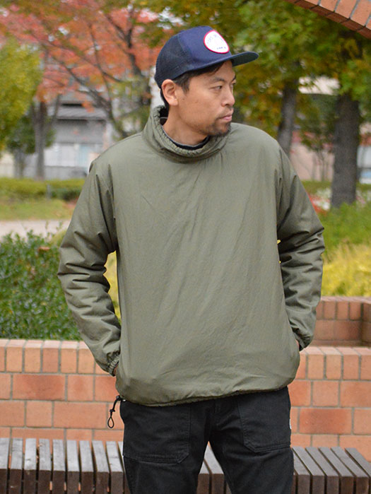 【MONITALY】　Reversible Mock　Neck　Pullover　(Vancloth)　
