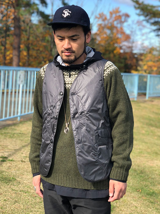 NORDIC CREW SWEATER (NR別注)