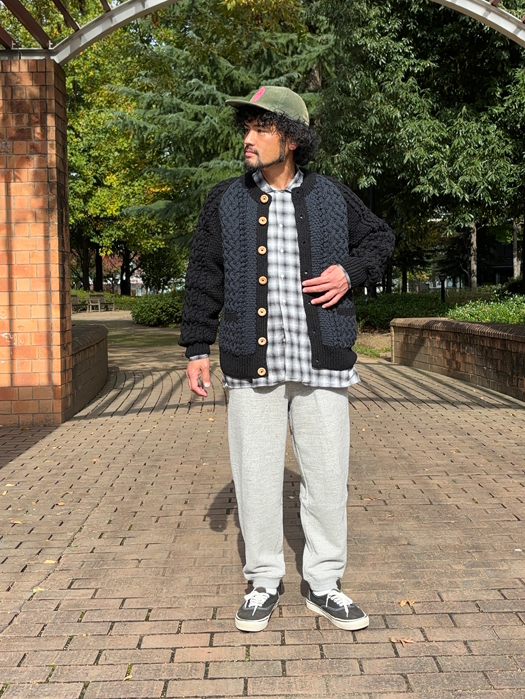 NR別注 4A Golfer Cardigan (2Tone) (Size 40.42.44.46)