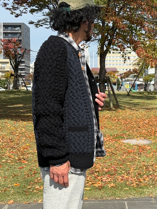 NR別注 4A Golfer Cardigan (2Tone) (Size 40.42.44.46)