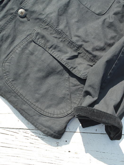 【Behind The River】 B.B.V Hunting Jacket (Black Dye) “L-XL”