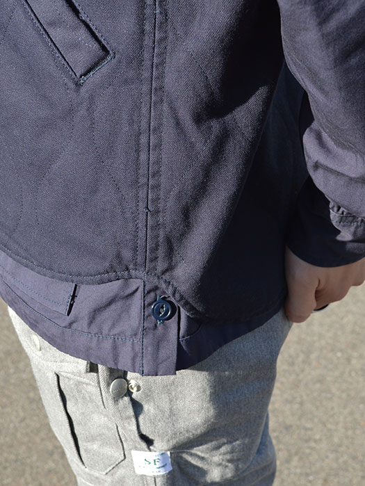 Blower Bud Vest　(Duck Quilted)