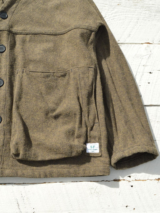 Digs Crew Carde Jacket (Tweedy Cotton)