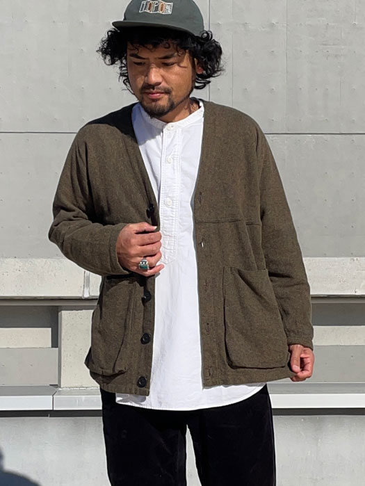 Digs Crew Carde Jacket (Tweedy Cotton)