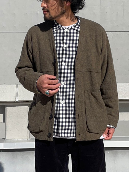 Digs Crew Carde Jacket (Tweedy Cotton)