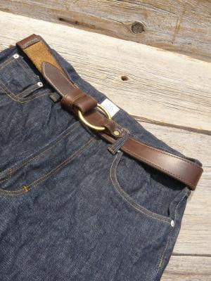 【30% OFF】　【FERNAND LEATHER】　SINGLE RING BELT