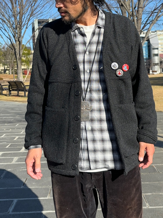 Digs Crew Carde Jacket (Herringbone Blanket)