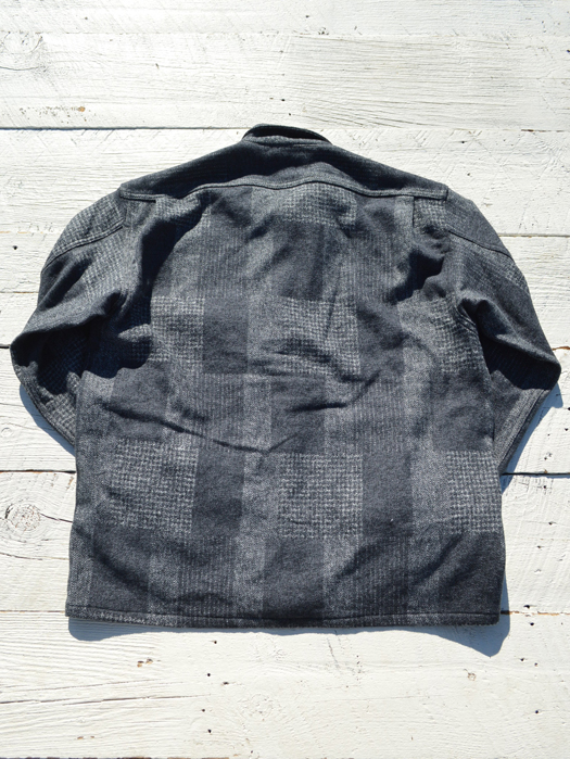 Digs Crew Half  (Cotton Tweed Patch Check)