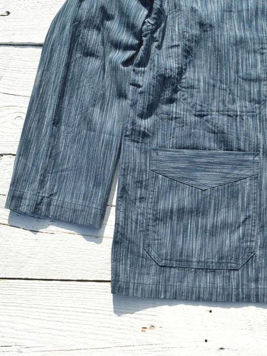 POST Chinois (Indigo Ikat)