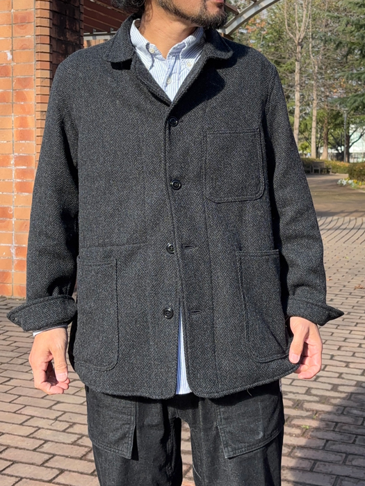 Sprayer Jacket　(Herringbone Blanket)