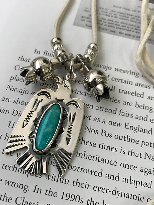 NL-0026　CLASSIC EAGLE PENDANT (ARROW/TURQUOISE)
