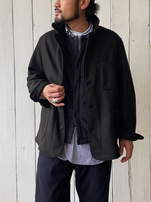 Sprayer Jacket　(Knit Melton)