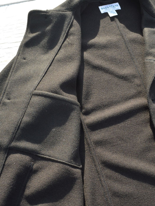 Sprayer Jacket　(Knit Melton)