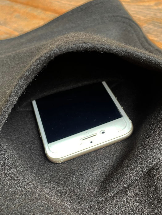 Sprayer Jacket　(Knit Melton)