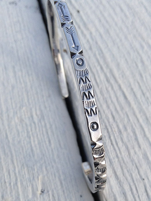 BR-0126　MEN'S EXTRA THIN SQUARE BRACELET
