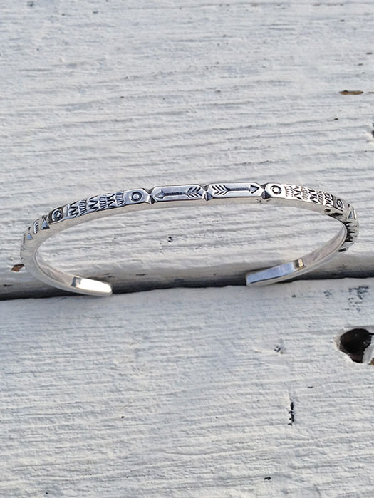 BR-0126　MEN'S EXTRA THIN SQUARE BRACELET