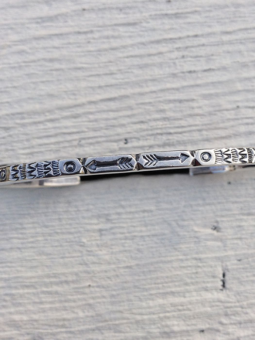 BR-0126　MEN'S EXTRA THIN SQUARE BRACELET